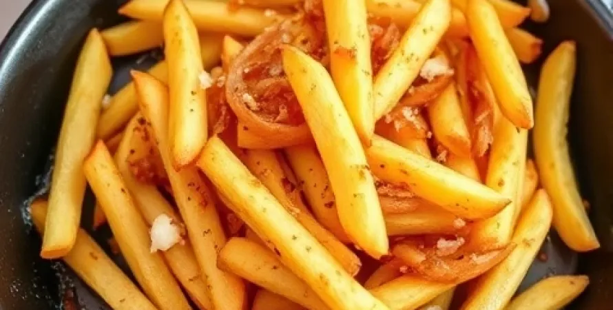 Pommes de terre frites à la française