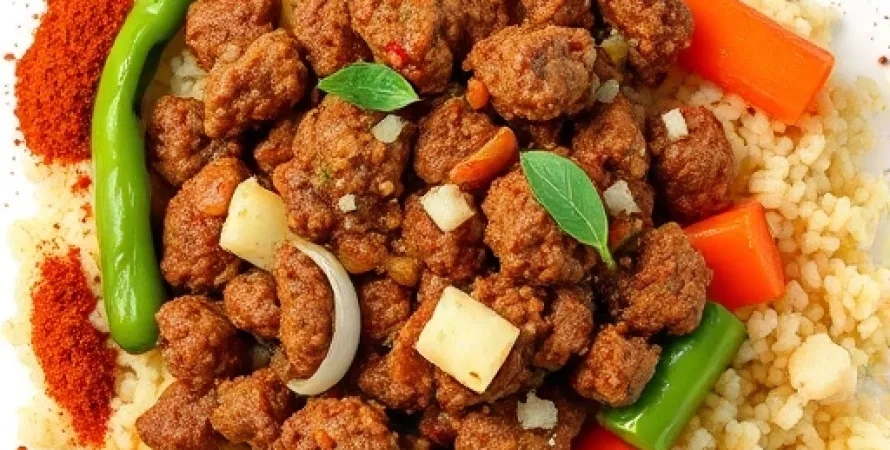 Viande hachée à la marocaine