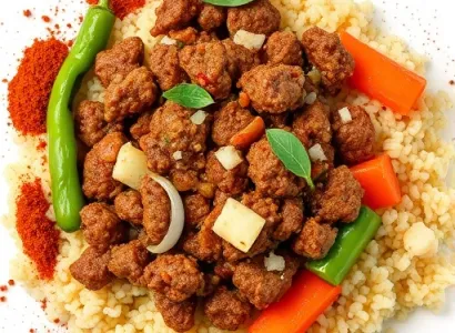 Viande hachée à la marocaine