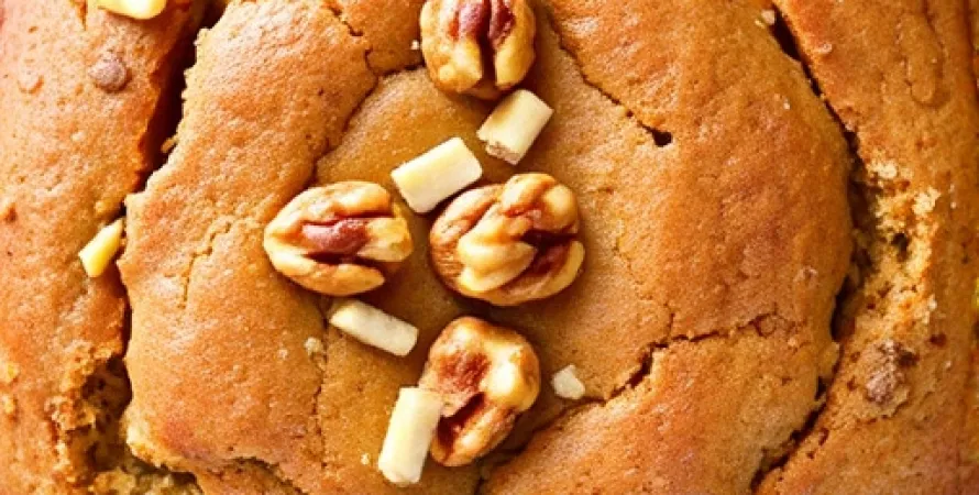 Pain aux bananes et noix de coco