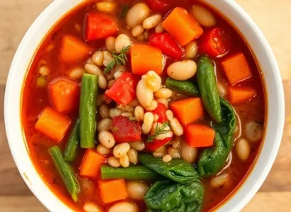 Minestrone végétarien