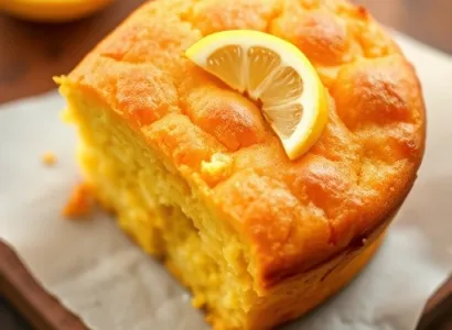 Cornbread au citron