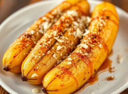 Bananes au four à la brasilienne