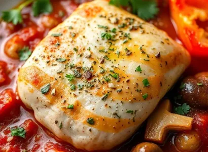 Veau à la pizzaiola