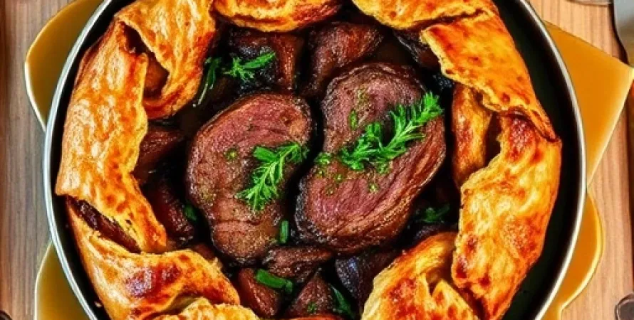 Galette de viande de cerf