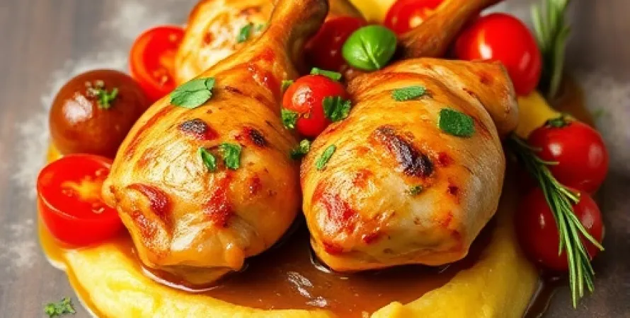 Cuisses de poulet osso buco