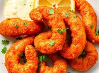 Calamars frits aux herbes