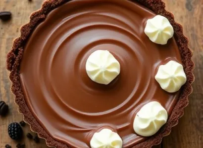 Tarte au chocolat allemand