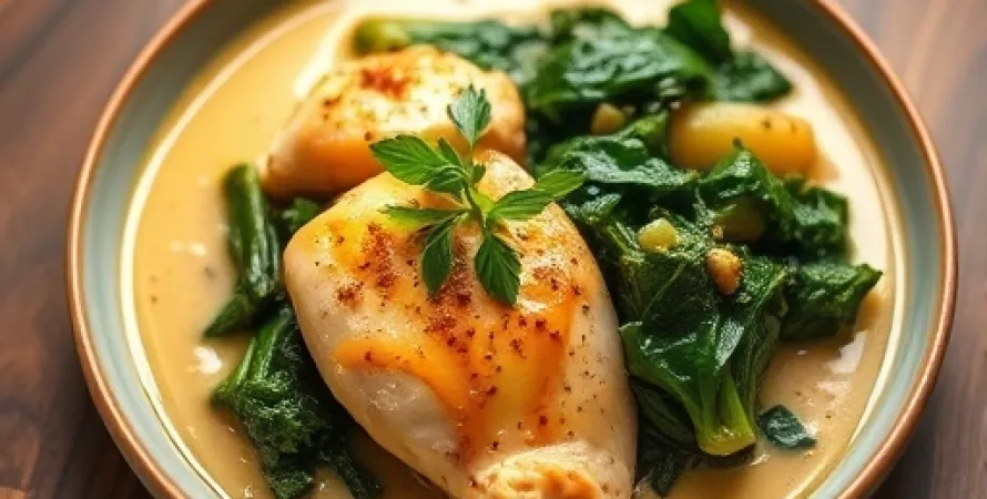 Kale braisé
