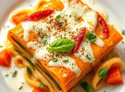 Lasagnes au spinat