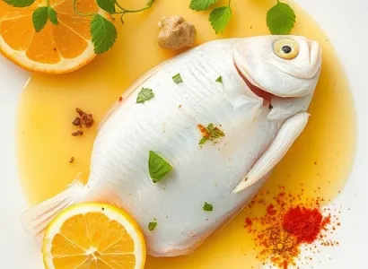 Poisson blanc au citron