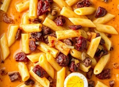 Casserole de boeuf séché