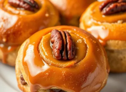 Buns au caramel