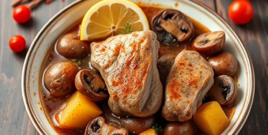 Veau aux épices marocaines