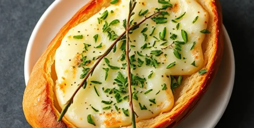Pain au fromage et herbes