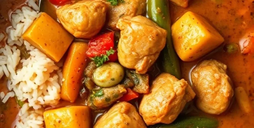 Gumbo de poulet à la Louisiane