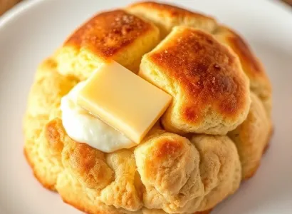 Scones au yoghurt et son