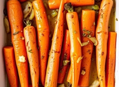 Carottes râpées au four