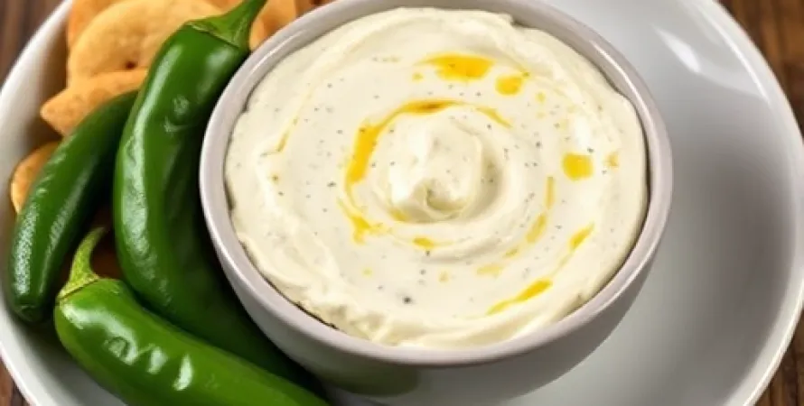 Dip crémeux au jalapeno