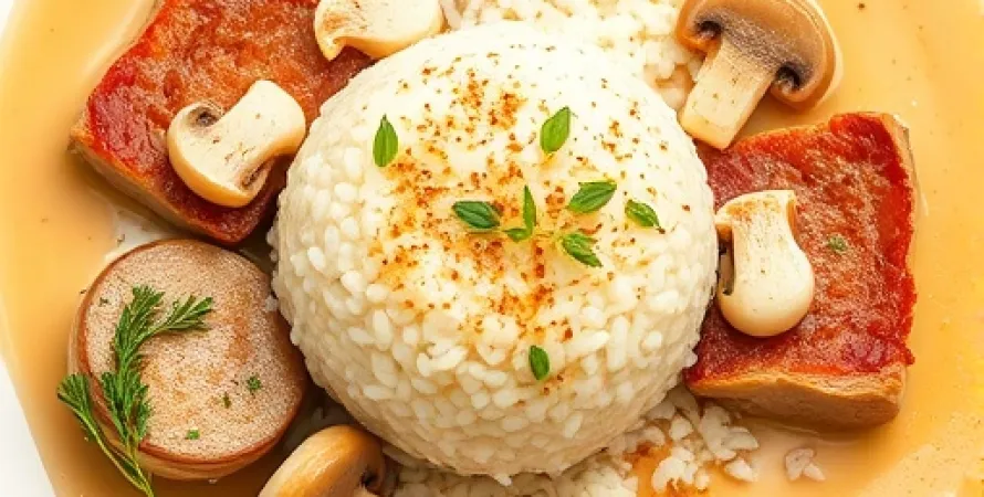 Côtes de porc aux champignons