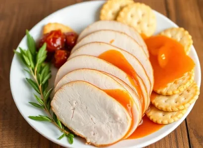Bites de dinde au cranberry