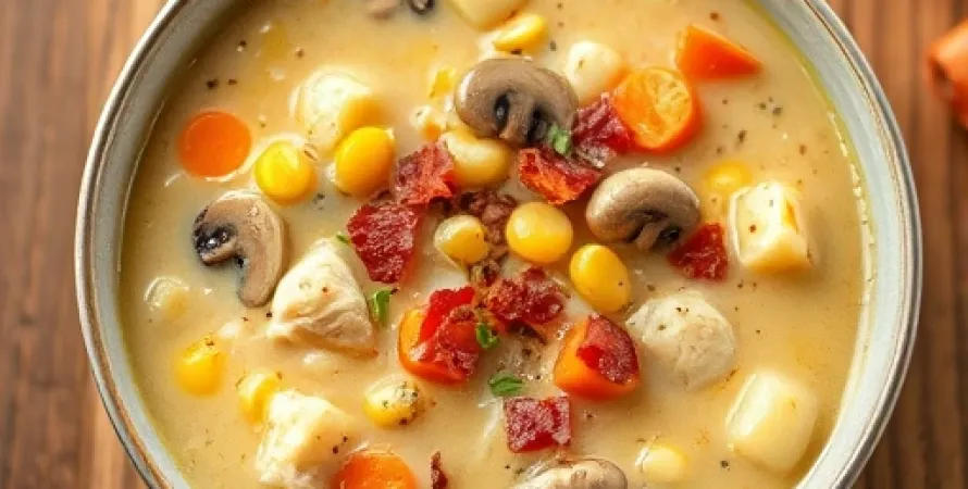 Potage de maïs