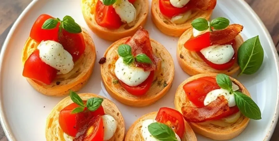 Canapés de Tomate