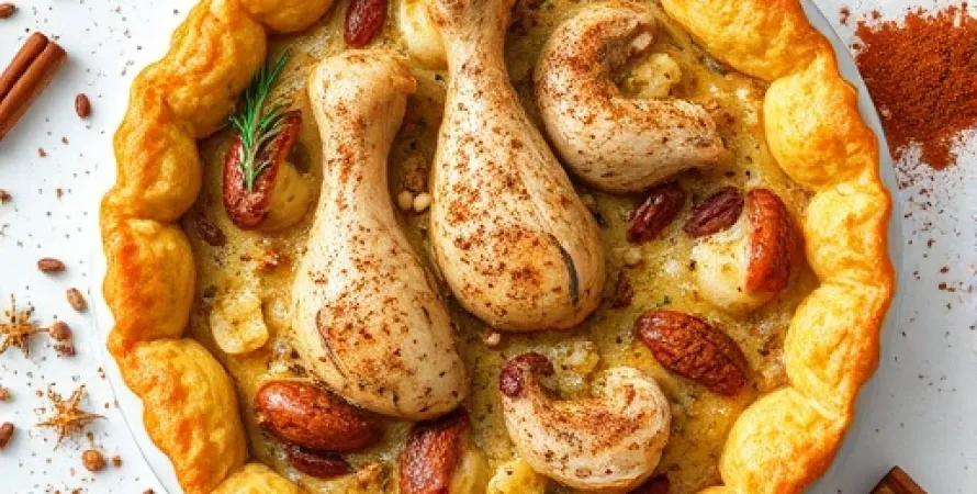 Tarte aux épices marocaine