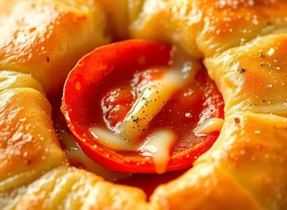 Rouleaux de Crescent au Pepperoni