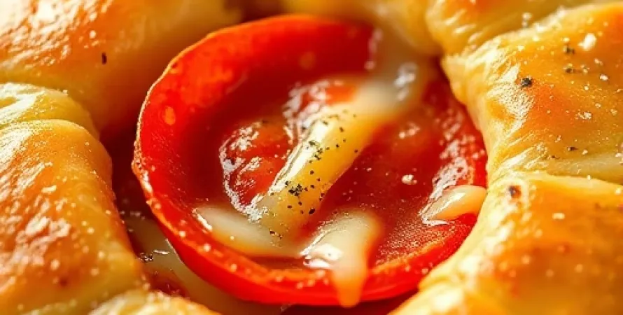 Rouleaux de Crescent au Pepperoni