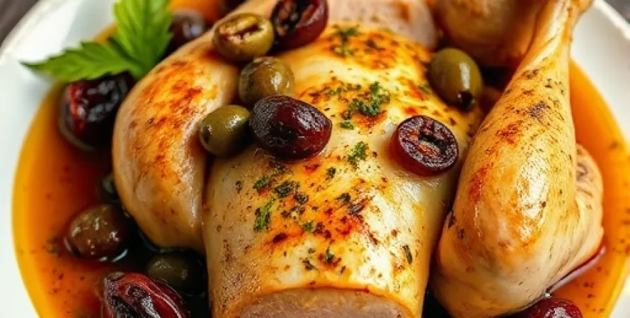 Poulet Marbella