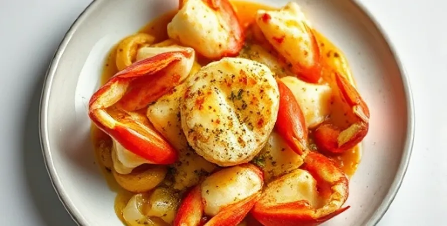 Gratin de crabe