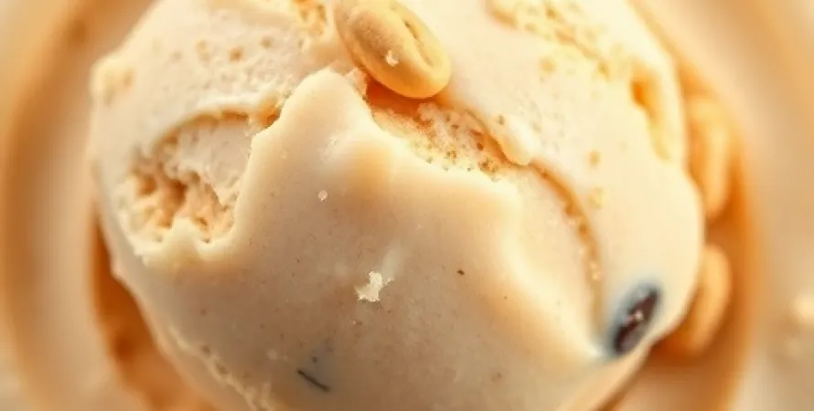 Glace au beurre de arachide