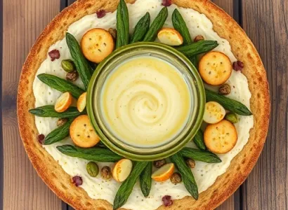 Tartine aux épinards et asperges