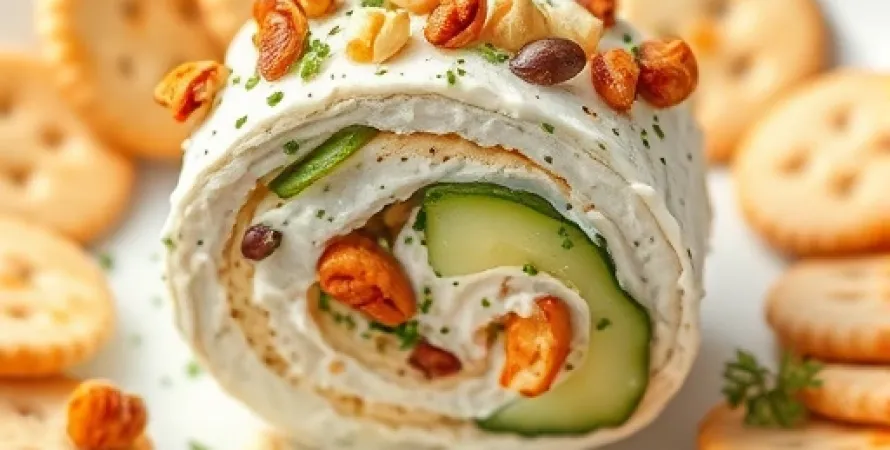 Rouleau de fromage à la crème