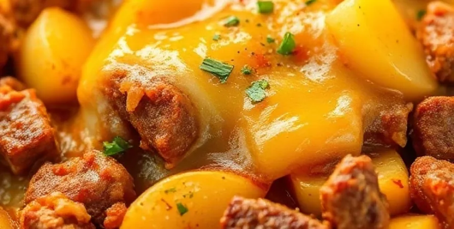 Viande et Pommes de Terre Épicées