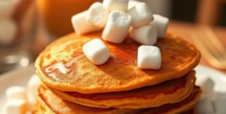 Pancakes de patate douce