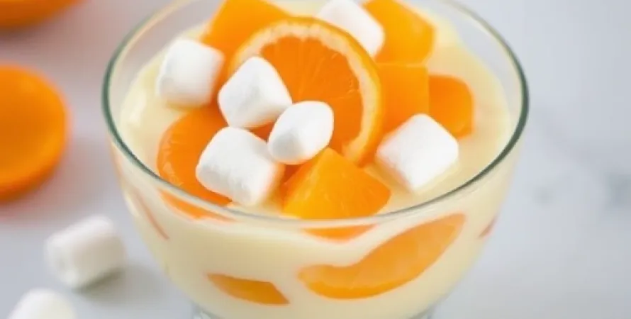 Crème aux oranges