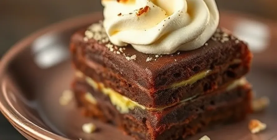 Fudge au Chocolat et Beurre de Pistache