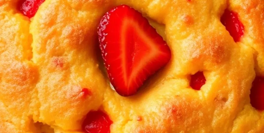 Cornbread aux fraises