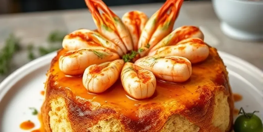 Gâteau de patates douces à la saumure
