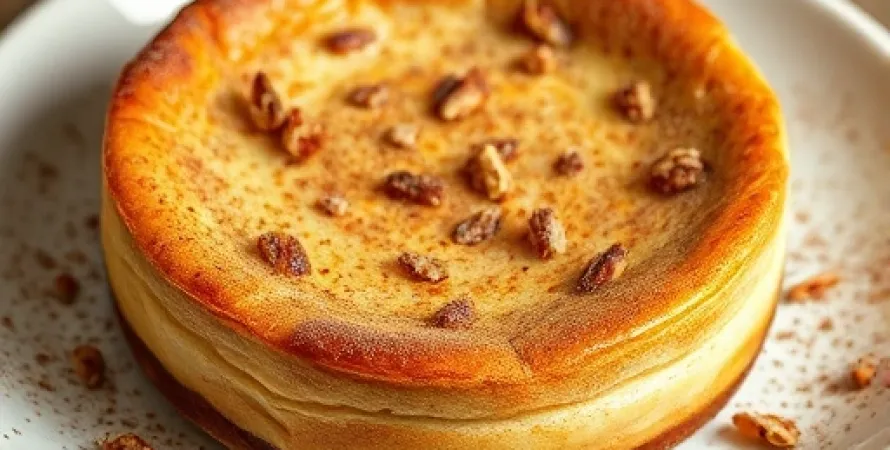 Gâteau au fromage et au cannelle
