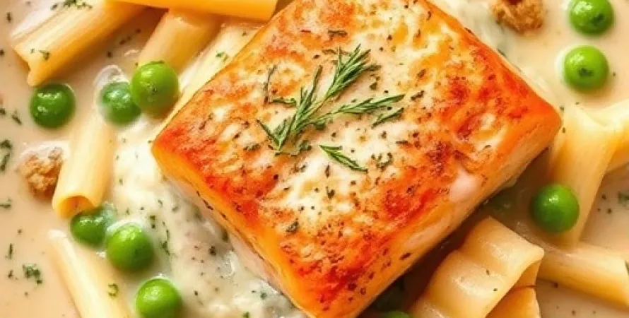 Casserole de saumon aux fines herbes