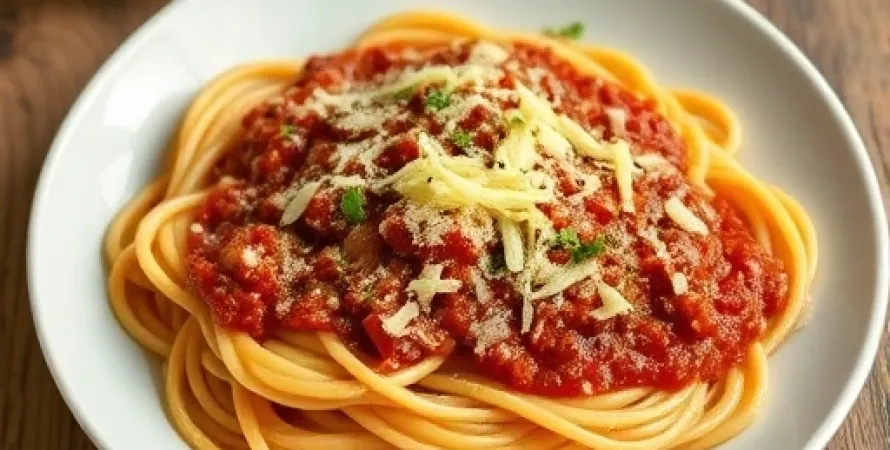 Spaghetti à la bolognaise