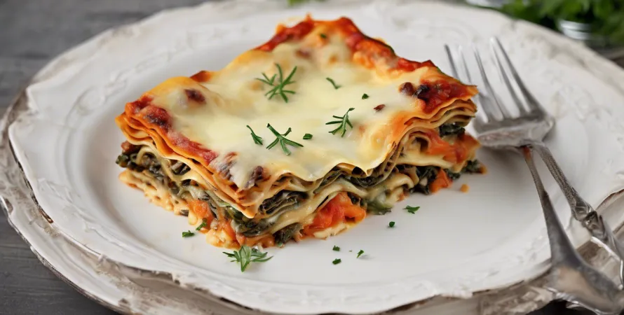 Lasagnes Légères aux Légumes d'Hiver