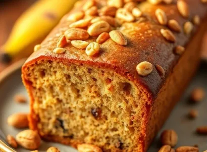 Pain aux bananes et noix de cachou