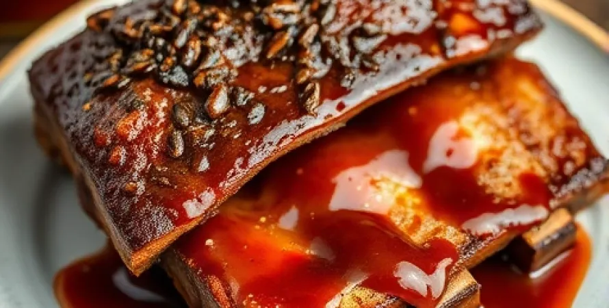 Sauce rib bourbon du Mississippi