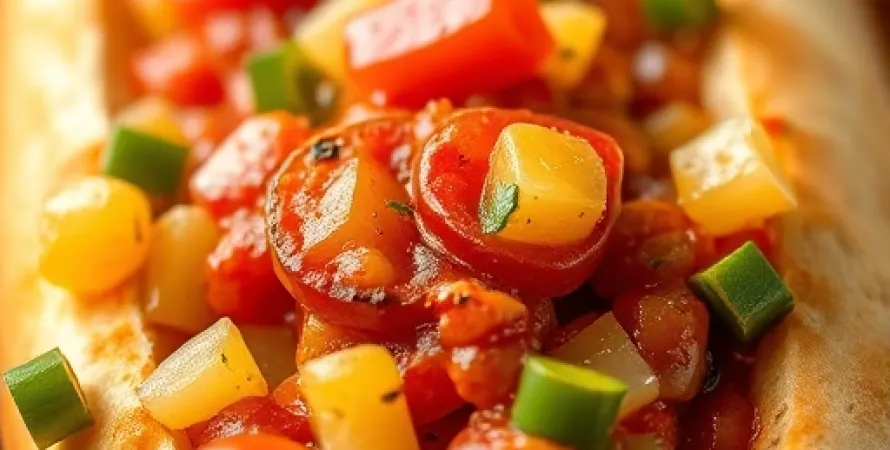 Relish piquant pour hot dogs
