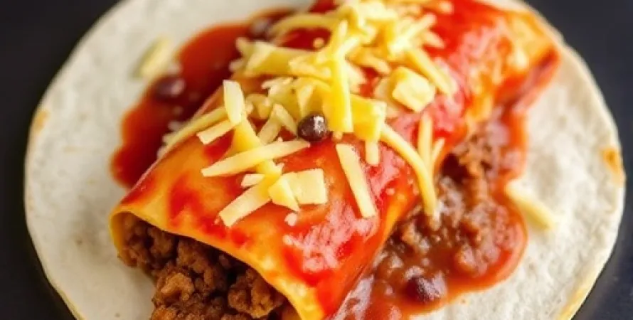 Enchilada au boeuf