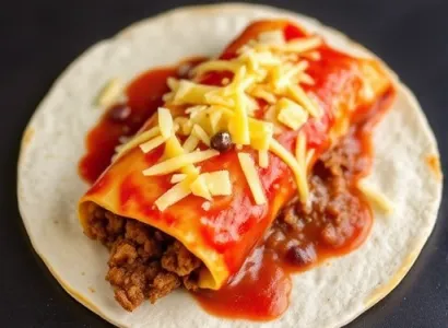 Enchilada au boeuf